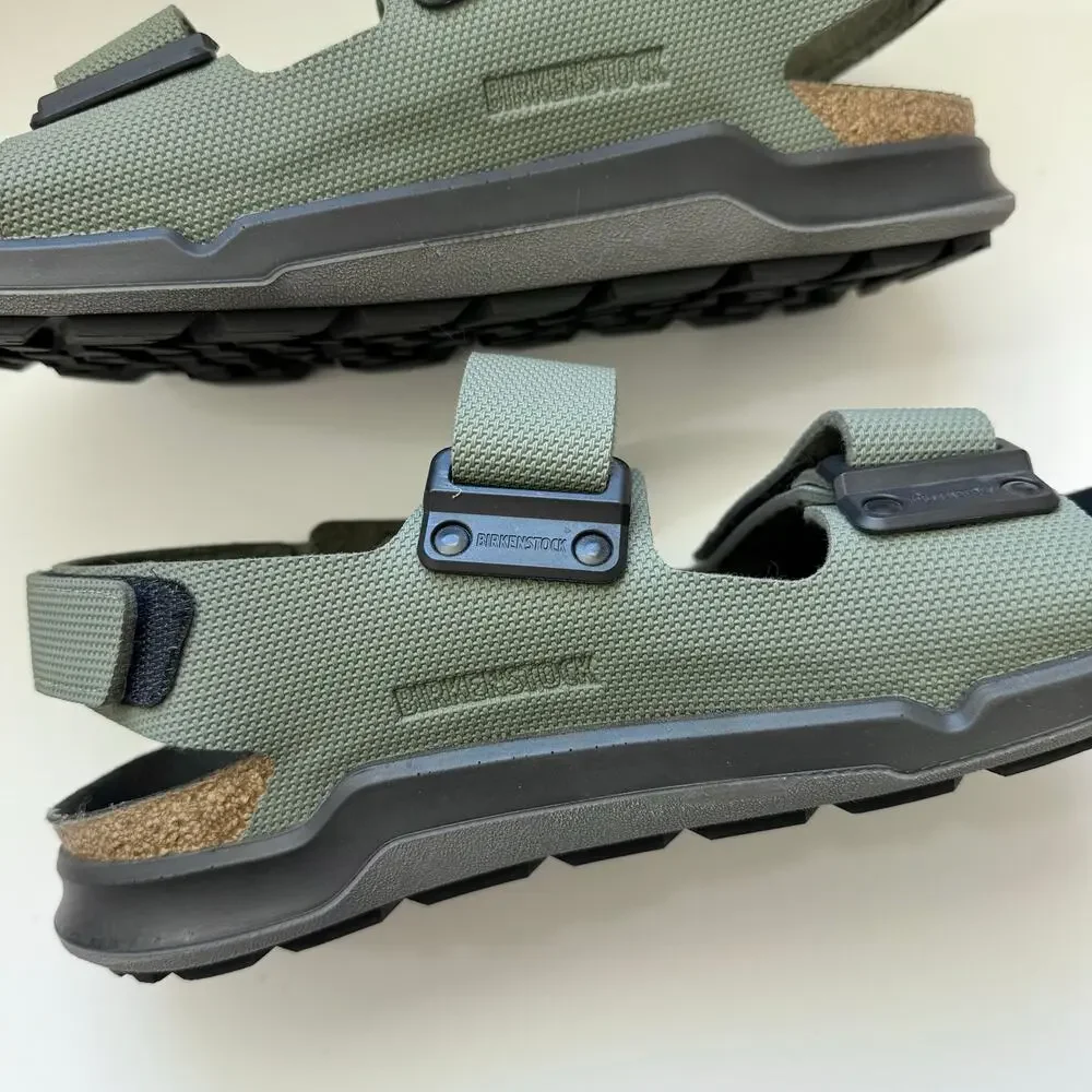 Birkenstock Tatacoa Sandals Birko-Flor in Future Khaki Green 41 (L10 / M8)
